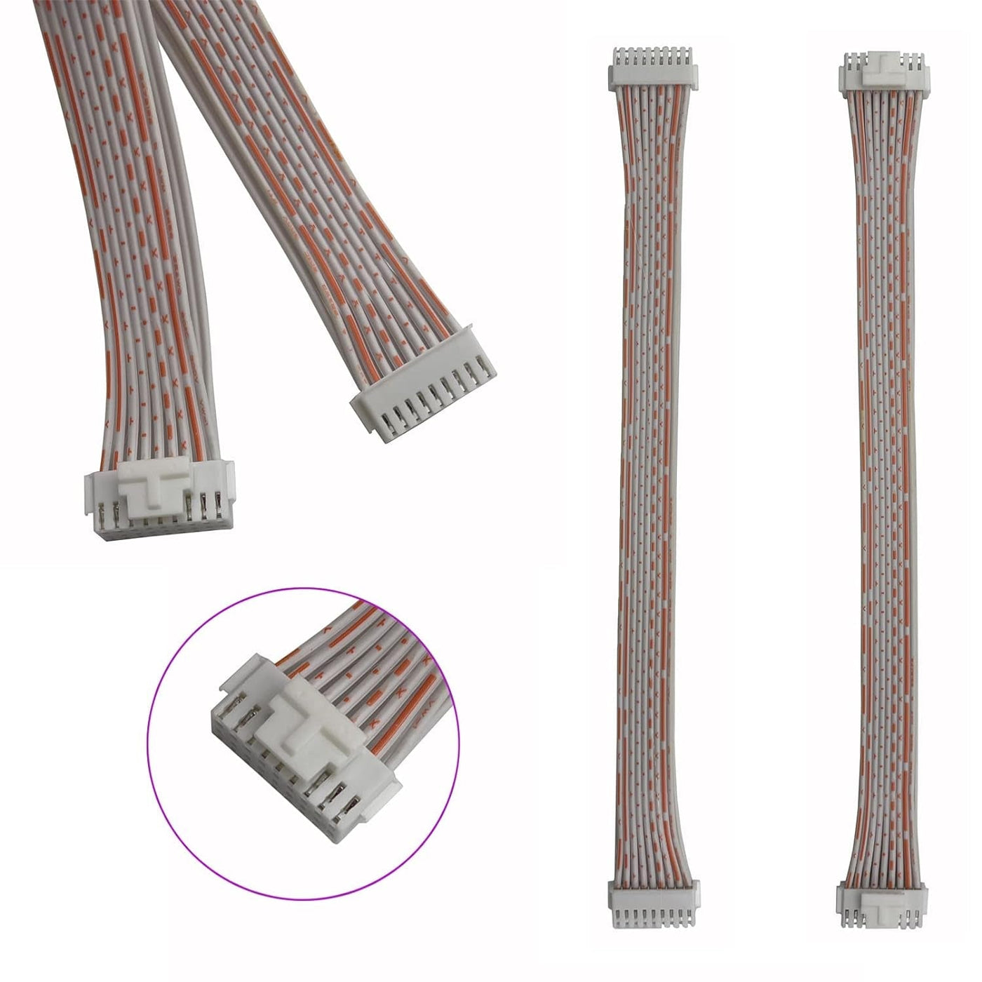 8Pcs/Set 18 Pin Signal Cable 2X9 Pins Miner Connect Date Cable for Bitmain Antminer S9 S7 L3 Machine