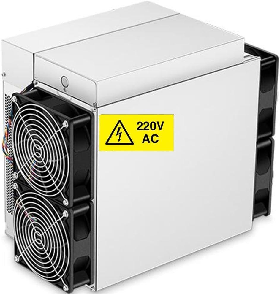 BITMAIN Antminer L7 9050M ASIC Miner, 3260W 0.36J/TH, 220V, for Litecoin + Dogecoin Home Mining, Air-Cooling High Efficiency Miner, W/Power Supply (Renewed)