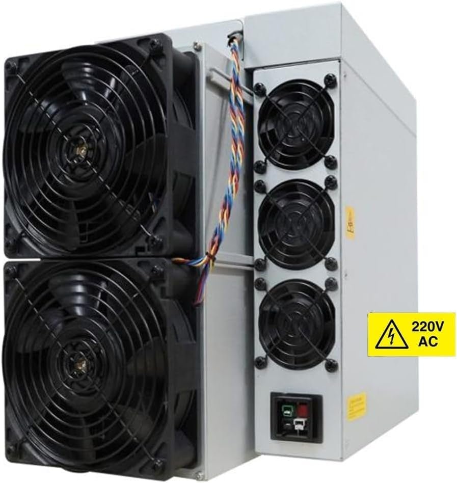 BITMAIN  S21 200TH/S Asic Miner, 3500W, 17.5 J/TH, 220V, for BTC/BCH/BSV SHA256 Air-Cooling High Hashrate, High Profit, High Efficiency Bitcoin Home Mining Machine, W/Power Supply