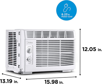 5,000 BTU Easycool Small Window Air Conditioner - Cool up to 150 Sq.