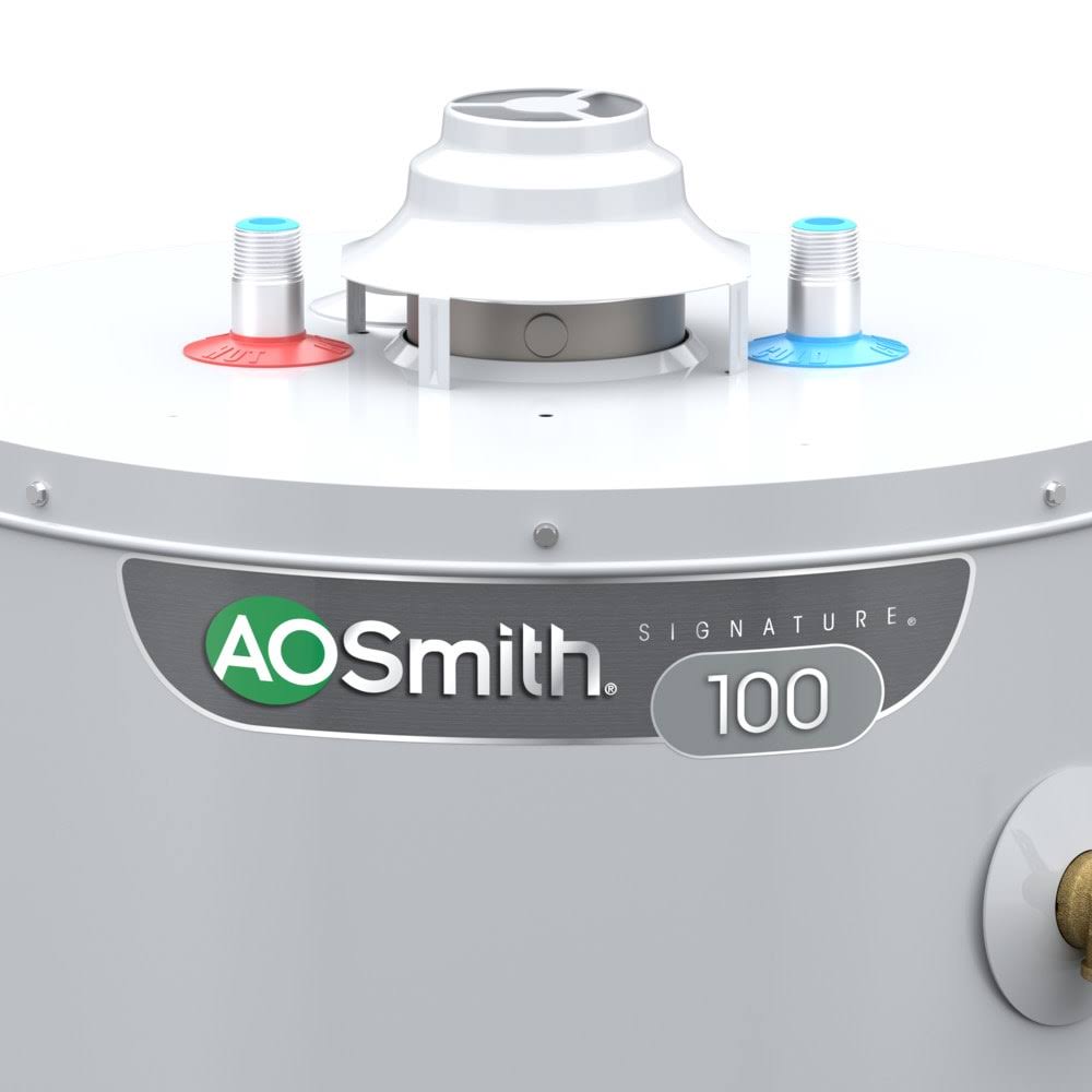 A.O. Smith Signature 100 50-Gallon Tall 9-Year Warranty 40000-BTU Natural Gas Water Heater | G9-UT5040NVR